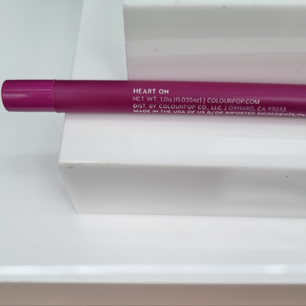 ColourPop Lippie Pencil: Heart On (Vibrant Magenta), NWOB - Picture 7 of 8